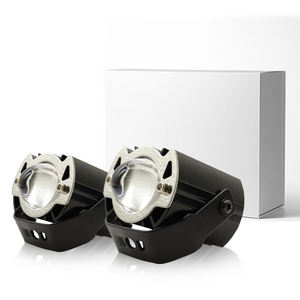 Faro Delantero para Motocicleta de Alta Calidad, 12V 30W, Blanco/Amarillo, con Luz Alta y Baja, 3000 Lúmenes - Product Image 2