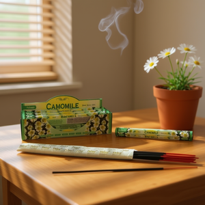 Camomile Incense Sticks Natural Aromatherapy Fragrance Dual Display Packaging - Product Image 3