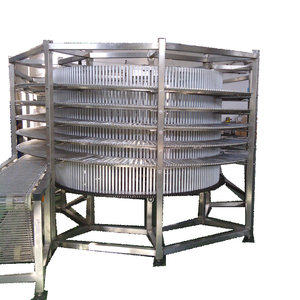 Nastro Trasportatore a Spirale in Poliuretano per Alimenti, Resistente al Calore, Costruzione Durevole, Velocità Regolabile, Unidirezionale - Product Image 1