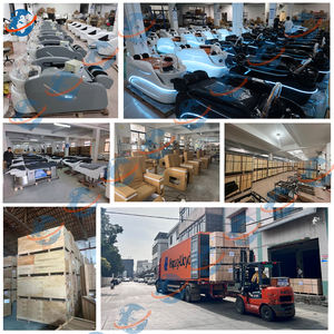 Friseurstuhl für Haarwäsche und Kopf-Spa, direkt vom Hersteller, mit LED-Licht, elektrischer Massagefunktion und Kopftherapie - Product Image 5