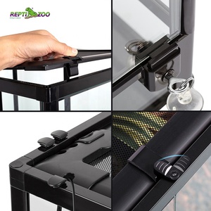Reptizoo RK loạt đôi Bản lề cửa bò sát Terrarium với màn hình thông gió - Product Image 4