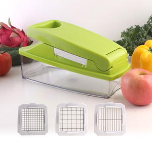Accessoires de cuisine : Coupe-légumes multifonctionnel pour pommes de terre, oignons et autres légumes, hachoir et trancheuse - Product Image 1
