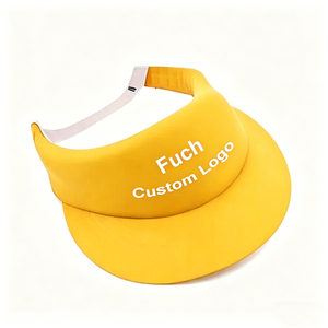 Chapeaux de soleil en mousse en gros, chapeaux d'été à visière vide en EVA, ajustables pour les voyages et la protection solaire en extérieur - Product Image 6