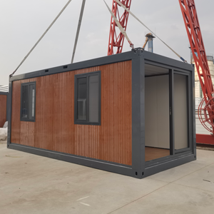 Maison conteneur pliable de luxe de type <span class=keywords><strong>Z</strong></span>, design contemporain personnalisé, unité préfabriquée pour bureaux, hôtels et logements - Product Image 4
