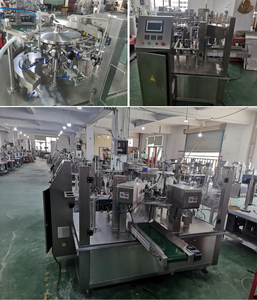 Máy đóng gói tự động cho PREMADE Pouch tốc độ cao làm đầy và máy đóng gói cho đông lạnh hải sản tôm đông lạnh Rau - Product Image 4