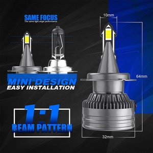 Faros Delanteros LED H7 Sunshiny, Faros Delanteros para Camión H7 de 8400 lm y 70 W, Sistemas de Iluminación LED H7 H4 para Camiones, para Automóviles y <span class=keywords><strong>Camionetas</strong></span> Universales - Product Image 2