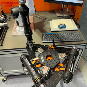 Sonde robotique avec PLC et moteur pour l'automatisation CNC Détecte les changements de coordonnées La <span class=keywords><strong>correction</strong></span> <span class=keywords><strong>automatique</strong></span> assure un fonctionnement précis et stable - Product Image 2