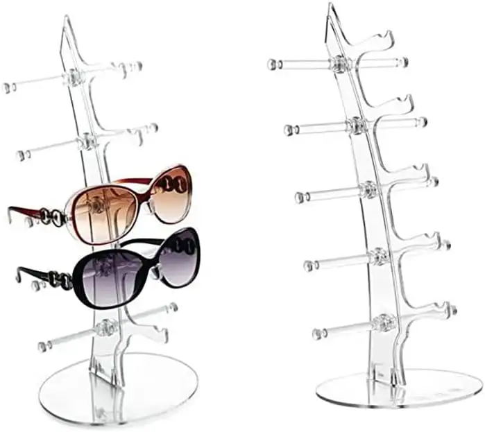 Brillen Display Acryl Optical Shop Design Kunststoff Sonnenbrillen Display Stand Optische Zähler Display Racks