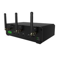 Caja de Computación Industrial de Alta Calidad con IA, A8 RK3588, 2x LAN, 4x USB para RS232/RS485, WiFi/BT, en Stock