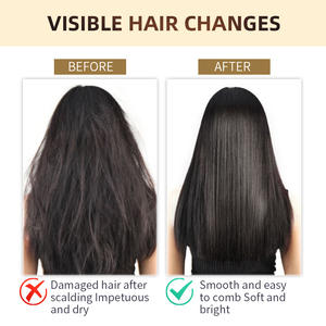 Soins des cheveux Produits de beauté Shine Curly Treatment Vitamine Argan Hydratant Réparateur Ensemble de soins Avocat Shampooing pour la croissance des cheveux - Product Image 6