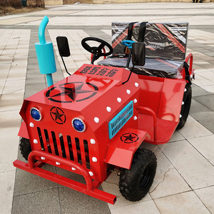 Equipo de entretenimiento turístico, Tractor súper divertido, juego de conducción para dos personas, nuevo tipo, superventas, Go <span class=keywords><strong>karts</strong></span> - Product Image 4