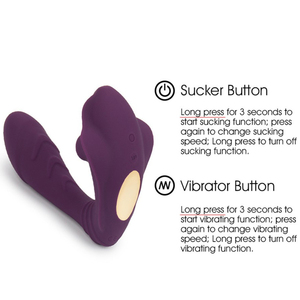 Purple USB <b>Rechargeable</b> Vaginal <b>Vibrator</b> Sex Toy Adult Stimulation Toy - Product Image 3