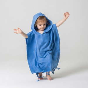Toalla turca Pestemal con capucha, Poncho de playa y piscina para todos los tamaños, Castillo de algodón, toalla de surfista verde, cambio de ropa para niños adultos - Product Image 1
