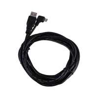 Cable USB 2.0 a Micro USB en Ángulo Recto, 3A, Carga Rápida, Cable de Datos con Blindaje Trenzado para Teléfono Móvil, Cámara, Computadora