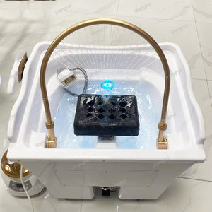 <strong>Portable</strong> Mobile Head Spa <strong>Shampoo</strong> Chair Basin Hair Washing Station Chair <strong>Sink</strong> Therapy Head <strong>Sink</strong> Water Circulation Therapy - Product Image 2