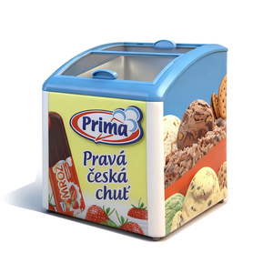 X-MING vetrinetta orizzontale per gelato con piano in vetro, congelatore a doppia temperatura <span class=keywords><strong>e</strong></span> <span class=keywords><strong>frigorifero</strong></span>, personalizzazione commerciale - Product Image 2