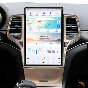 Navihua New Design Android Car Radio 14.4 Inch Touch Screen Car DVD Player Auto GPS Navigation for Jeep Grand Cherokee 2014-2020 - Product Image 1