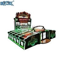 Machine de jeu de course hippique, dispositif personnalisé avec pièces de monnaie, lumières de carnaval, populaire, vente en gros,