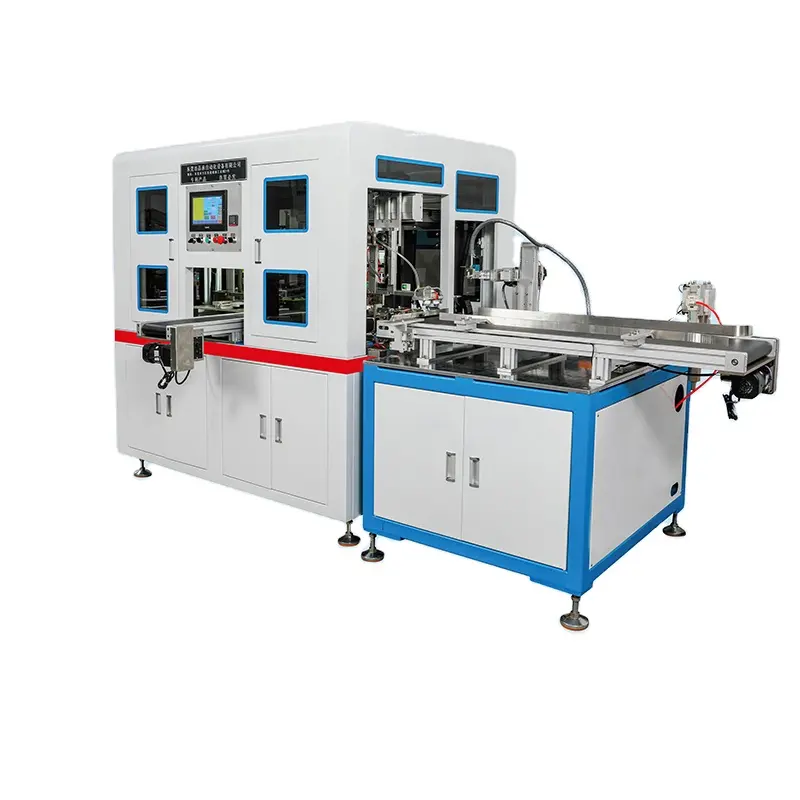 Máquinas para fabricação de produtos de papel rígido totalmente automático para montagem de painel de tampa de caixa de vinho