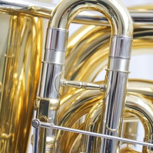 <span class=keywords><strong>Tuba</strong></span> de qualité supérieure à 5 pistons rotatifs, tonalité C, avec corps en laiton laqué transparent et pistons en cupronickel, <span class=keywords><strong>prix</strong></span> usine - Product Image 5