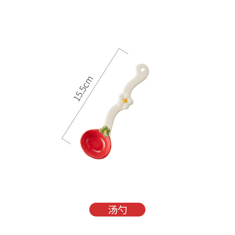 Buena cuchara de cacahuete caqui