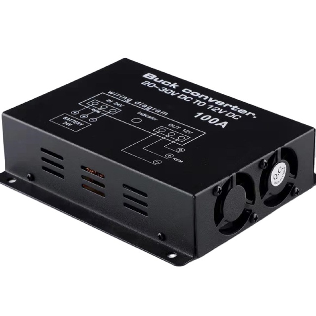 100A 60A 50A 40A 30A 20A 10A DC Converters Input DC 24V Output 12V Power Converters Efficiently Car Power Supply Transformer