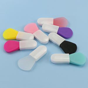Nouveau pinceau éventail en silicone multicolore Super Badger pour le maquillage du visage, masque facial, modèle K13 - Product Image 2