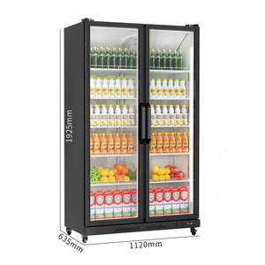 Congelador Personalizable para Frutas y Verduras, Bajo Consumo, Refrigeración por Aire, Vitrina Exhibidora, Enfriador de Frescura, Refrigerador - Product Image 3
