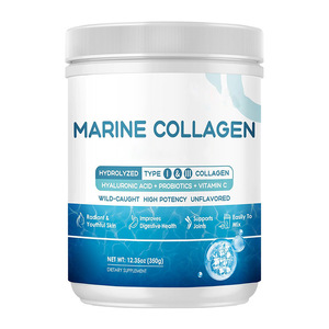 Poudre de Collagène <span class=keywords><strong>Marin</strong></span> à Succès Commercial, Prise en Charge OEM, Bénéfices pour la Croissance Capillaire des Adultes, Durée de Conservation de 24 Mois, 350g, 10g - Product Image 6