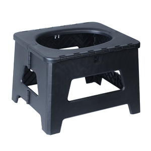 Toilette pliante d'urgence en PP pour l'extérieur, pour voiture, <span class=keywords><strong>camping</strong></span>, portable, désodorisante, pour adultes et femmes en voyage - Product Image 5