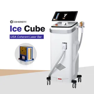 Mới nhất Ice bạch kim Titan 1600 Wát Diode 808 Laser vĩnh viễn rụng lông 755 Laser 808 1064 3D Ba tẩy lông bằng laser giá