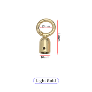 Giấy đặc biệt túi các bộ phận & phụ kiện-Túi xách phần cứng chuỗi loại móc áo tua dây <span class=keywords><strong>Clasp</strong></span> dây đeo Stopper khóa - Product Image 2