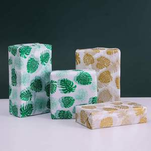 <b>Gift</b> Wrapping Tissue <b>Paper</b> Recyclable Greenery Botanical Packaging <b>Paper</b> for Wedding Birthday Showers Decoration - Product Image 3