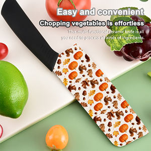 Couteau de chef en céramique sur mesure de qualité supérieure avec manche en plastique, lavable au lave-vaisselle, ambidextre, vente en gros d'usine, dropshipping Shopify - Product Image 6