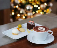 Machine automatique bureau distributeur de chocolat chaud commercial fondant au chocolat en vente