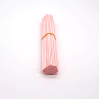 Bâtonnets diffuseurs parfumés pour la maison en fibre de polyester durable et colorée de 3 mm x 20 cm, absorbeurs de parfum