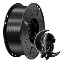 Filament PLA Soie Métallique Noir & Blanc 1,75 mm Haute Précision Faible Déformation Consommables pour Imprimante 3D FDM de Bureau