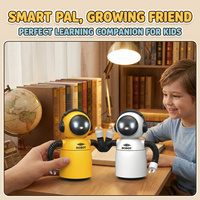 Juguete Robot de Dibujos Animados con Control por Voz Inteligente, Funciones Programables para Niños, Control Remoto/App, Funciona con Batería, Interactivo, STEM