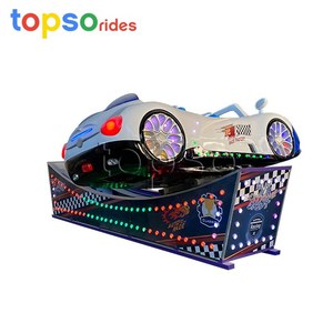 Manège de fête foraine <span class=keywords><strong>Bugatti</strong></span> en fibre de verre et acier, 8 places, Mini Voiture Volante - Product Image 6