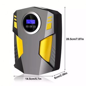 Gonfleur de pneus électrique pour ballons, voitures et vélos, pompe à gonflage automatique portable avec affichage numérique - Product Image 1