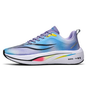 Men's New Fashion Carbon Plate <b>Rebound</b> Casual Shoes Breathable Mesh Couples Running Shoes - Product Image 2