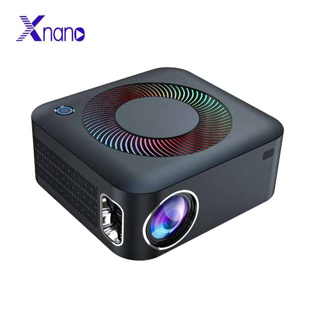 XNANO Factory X5 Projector WiFi 5G Android 11 HD1920*1080 Overhead Colorful Lighting Effect Formovie Theater 4K