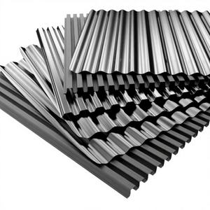 高品质热销不锈钢彩涂波纹屋顶板0.12-0.13毫米镀锌涂层<span class=keywords><strong>SASO</strong></span>切割焊接 - Product Image 1