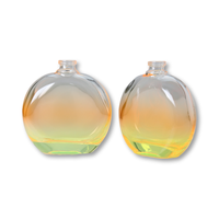 Bouteille de parfum Oem vente en gros d'emballage écologique bouteilles de diffuseur bouteille de parfum ambré en verre de luxe