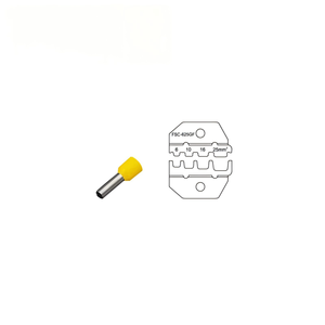 Herramienta FSC-625GF, Alicates para Prensar Terminales Tubulares, Grado Industrial, Entrada Frontal, para Cables de 10 AWG - Product Image 2