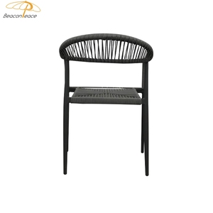 <span class=keywords><strong>Sedie</strong></span> <span class=keywords><strong>da</strong></span> <span class=keywords><strong>giardino</strong></span> per il tempo libero all'aperto impilabili in vimini intrecciati in alluminio <span class=keywords><strong>effetto</strong></span> <span class=keywords><strong>Rattan</strong></span> bistrot sedia <span class=keywords><strong>da</strong></span> pranzo per caffè - Product Image 4