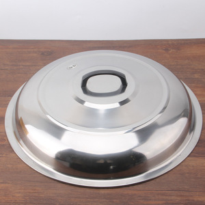 Couvercle de wok en acier inoxydable, profil haut avec aimant, épaissi pour marmite vapeur de style nord-est, grande taille, durable - Product Image 2