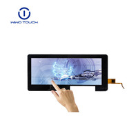 Écran tactile capacitif WIWOTOUCH 8,8 pouces GT928, interface IIC, multi-touch fin, test de chute de balle 64g, verre Asahi 2.5D pour usage industriel