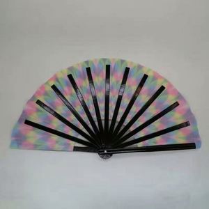 Abanico de Bambú Grande Personalizado de 33 cm, Ecológico, Pintado con Diseño Tai Ji Kung Fu, para Decoración del Hogar o Manualidades de Estilo Festivo - Product Image 6