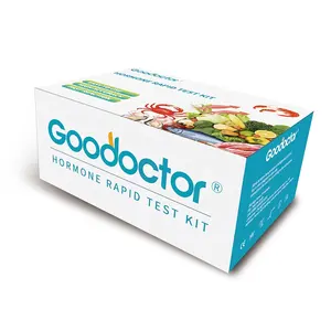 GooDoctor הורמון בדיקות Ractopamine שאריות בדיקה מהירה ערכת כרטיס קלנבוטרול Hydrochloride עבור בשר חזיר